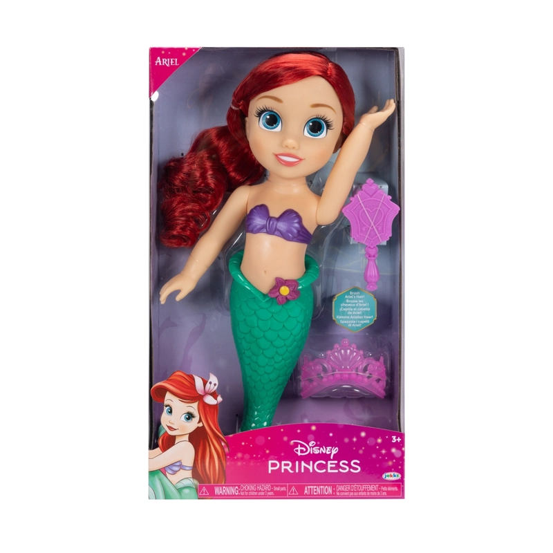 MUÑECA ARIEL HORA DEL BAÑO DISNEY 37 CM - 3