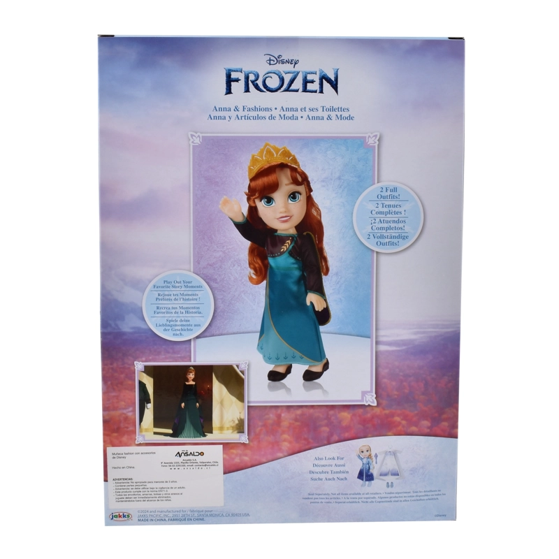 MUÑECA FASHION 35 CM DISNEY CON ACCESORIOS - ANNA - 7