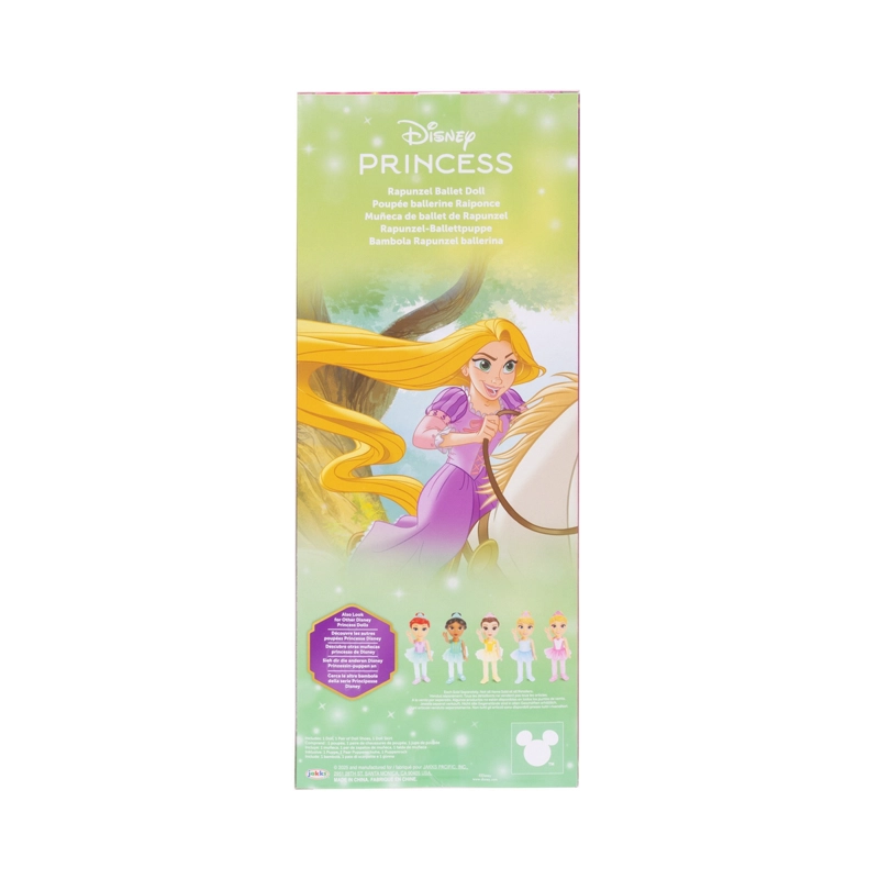 MUÑECA BALLET RAPUNZEL PRINCESAS DISNEY 35 CM - 4