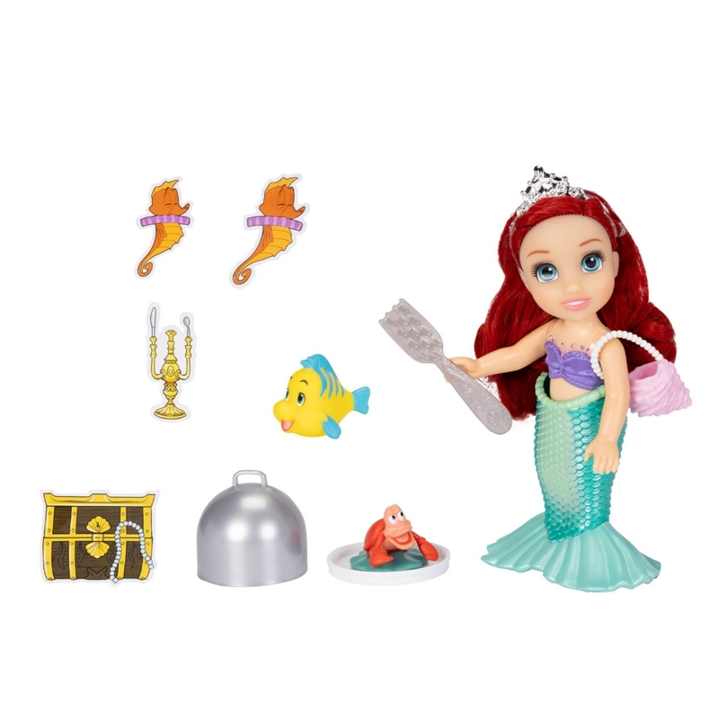 MUÑECA 15 CM CON ACCESORIOS PRINCESAS DE DISNEY - ARIEL - 1