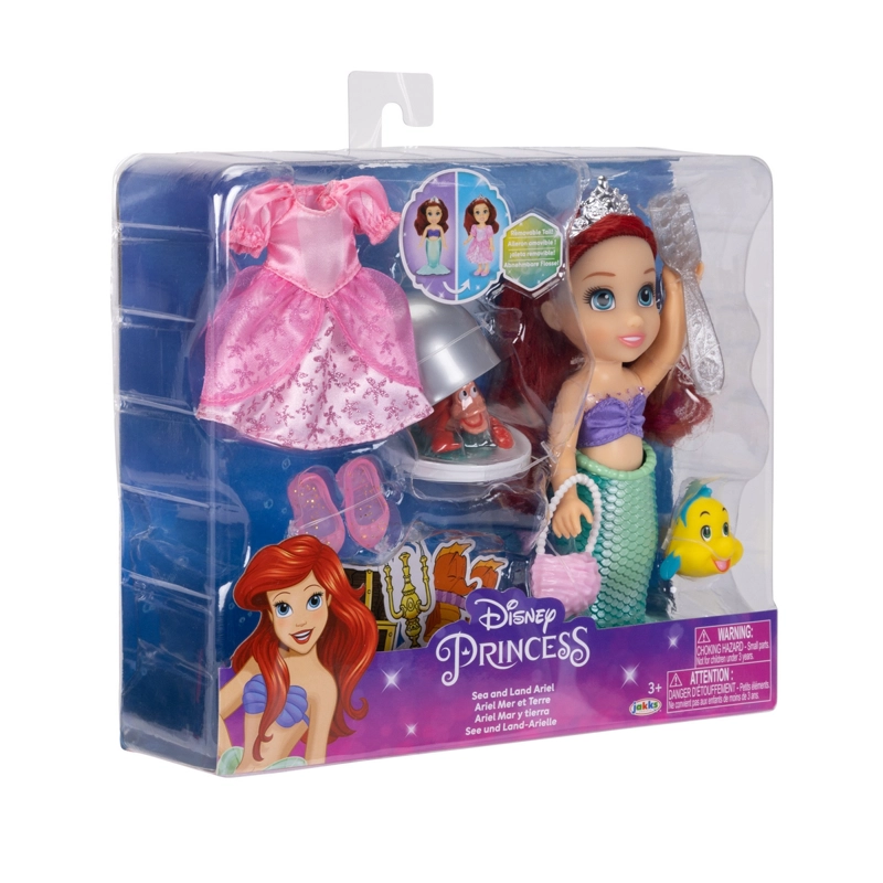 MUÑECA 15 CM CON ACCESORIOS PRINCESAS DE DISNEY - ARIEL - 2