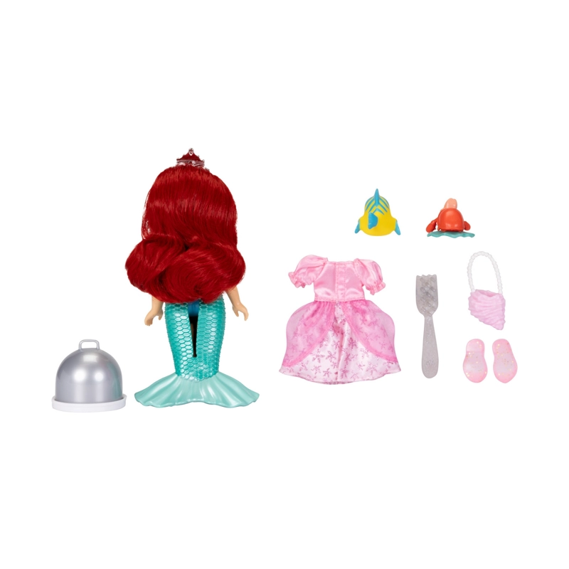 MUÑECA 15 CM CON ACCESORIOS PRINCESAS DE DISNEY - ARIEL - 5