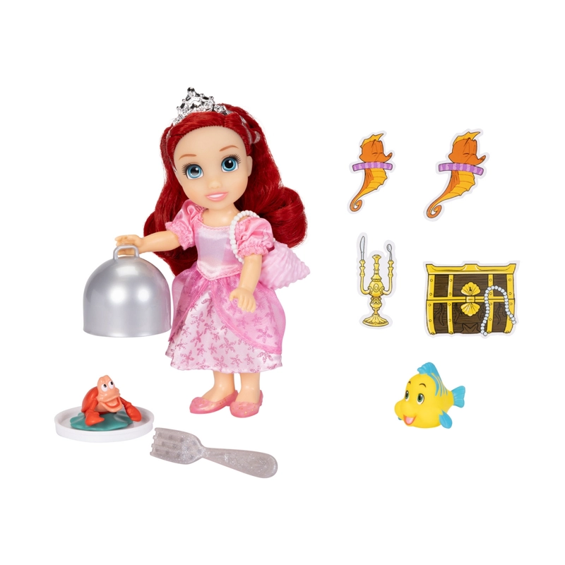 MUÑECA 15 CM CON ACCESORIOS PRINCESAS DE DISNEY - ARIEL - 7