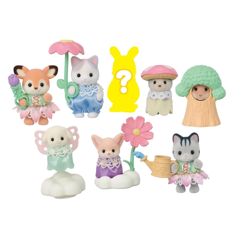 FIGURA SYLVANIAN FAMILIES EDICION BEBE S FLORECIENDO - 1
