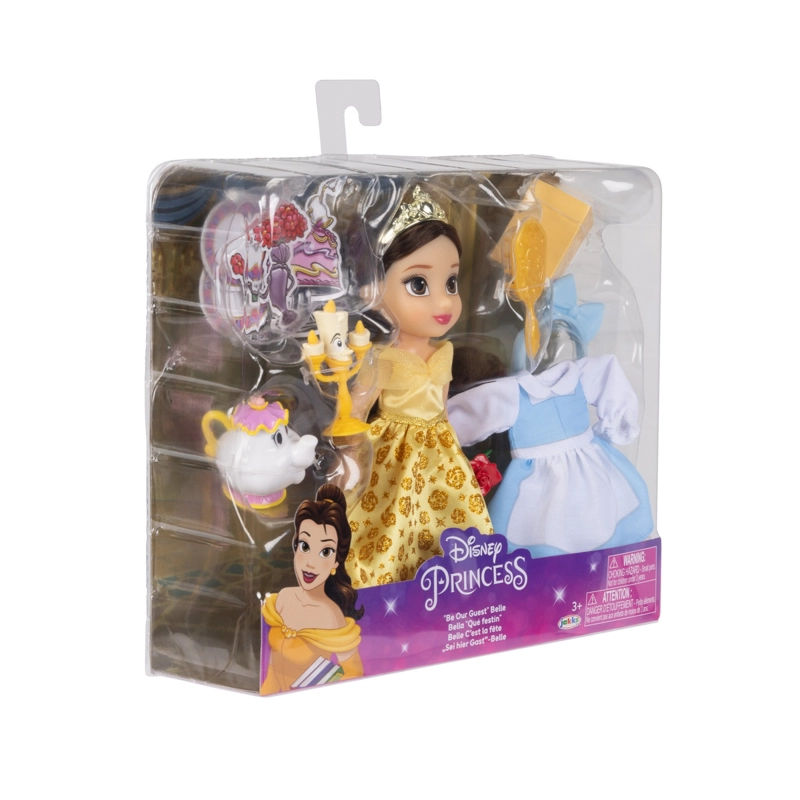 MUÑECA15 CM CON ACCESORIOS PRINCESAS DE DISNEY - BELLA - 2