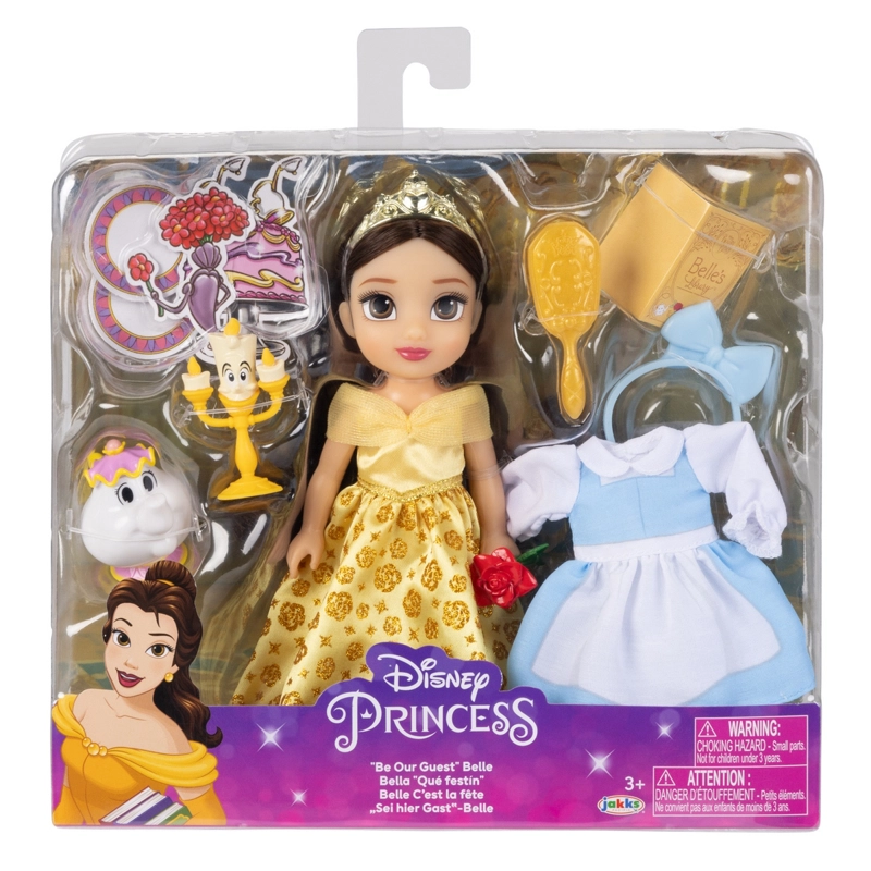 MUÑECA15 CM CON ACCESORIOS PRINCESAS DE DISNEY - BELLA - 3