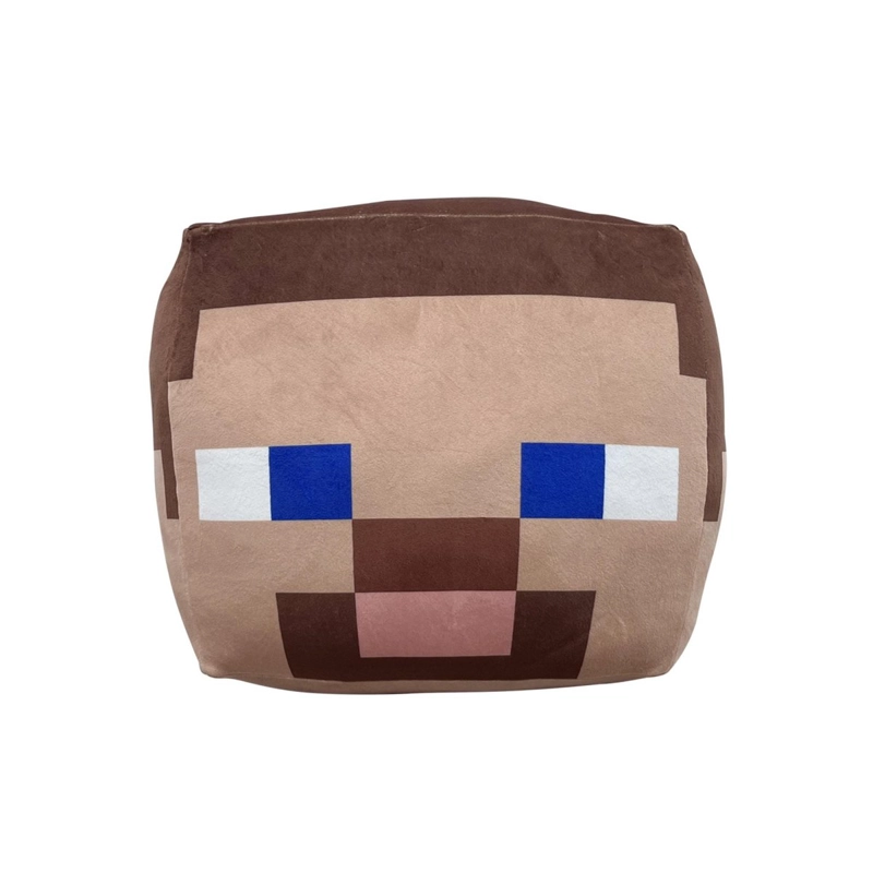 PELUCHE MINECRAFT CUBO 30CM STEVE - 1