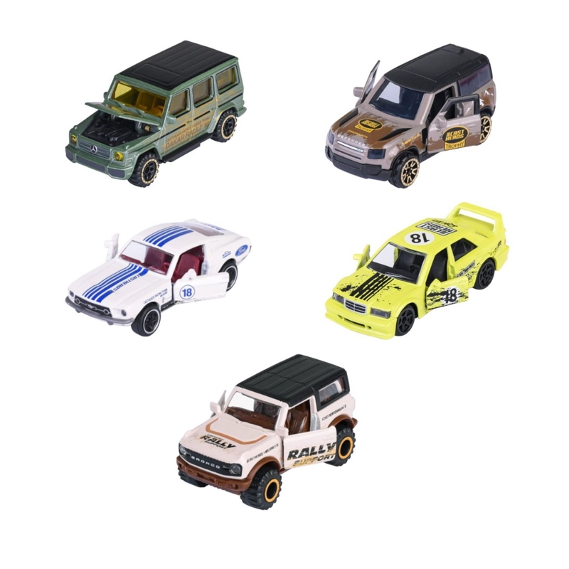 VEHICULOS MAJORETTE PACK 5 PIEZAS CASTHEADS - 1
