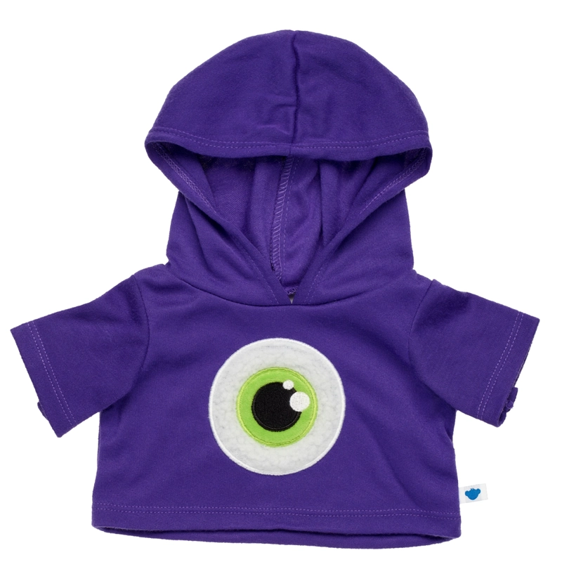 POLERON MORADO OJO ZOMBIE BUILD-A-BEAR - 1
