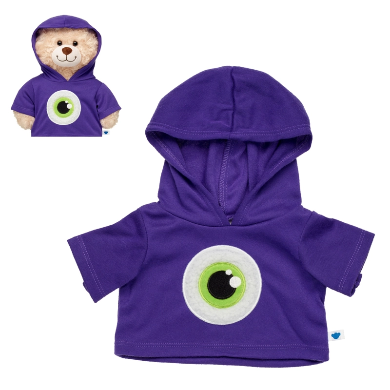 POLERON MORADO OJO ZOMBIE BUILD-A-BEAR - 3
