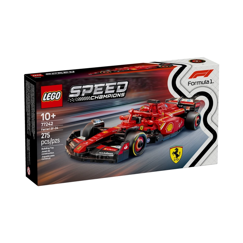 AUTO DE CARRERAS FERRARI SF-24 F1 LEGO SPEED CHAMPIONS - 2