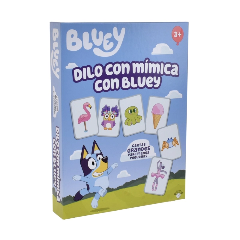 JUEGO DE CARTAS ADIVINANZAS BLUEY - 2
