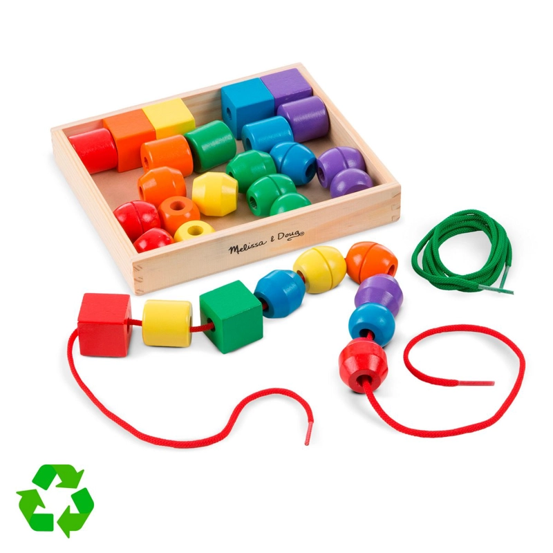 JUEGO DIDACTICO MELISSA AND DOUG CUENCAS DE MADERA - 1
