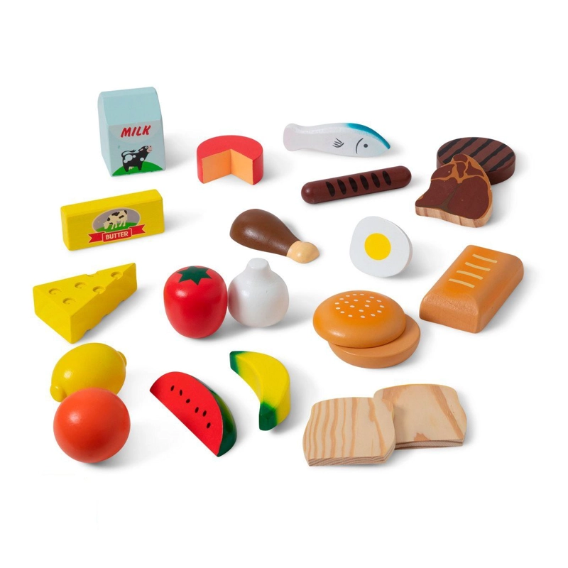 JUGUETE DIDACTICO MELISSA Y DOUG SET DE ALIMENTOS 21 PIEZAS - 2