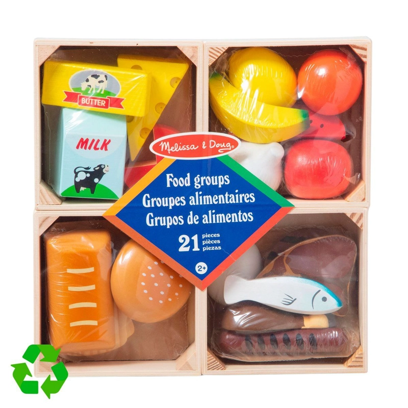 JUGUETE DIDACTICO MELISSA Y DOUG SET DE ALIMENTOS 21 PIEZAS - 3