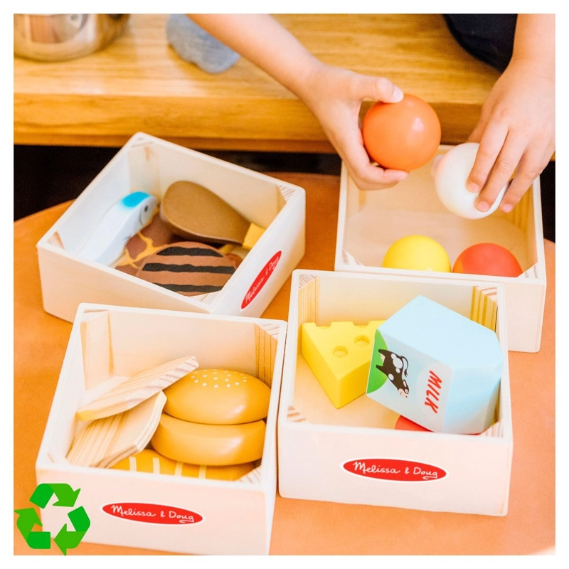 JUGUETE DIDACTICO MELISSA Y DOUG SET DE ALIMENTOS 21 PIEZAS - 4