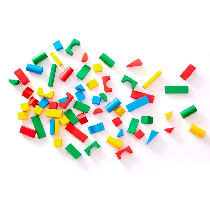 BLOQUES DE MADERA MELISSA AND DOUG COLORES Y FORMAS - 2