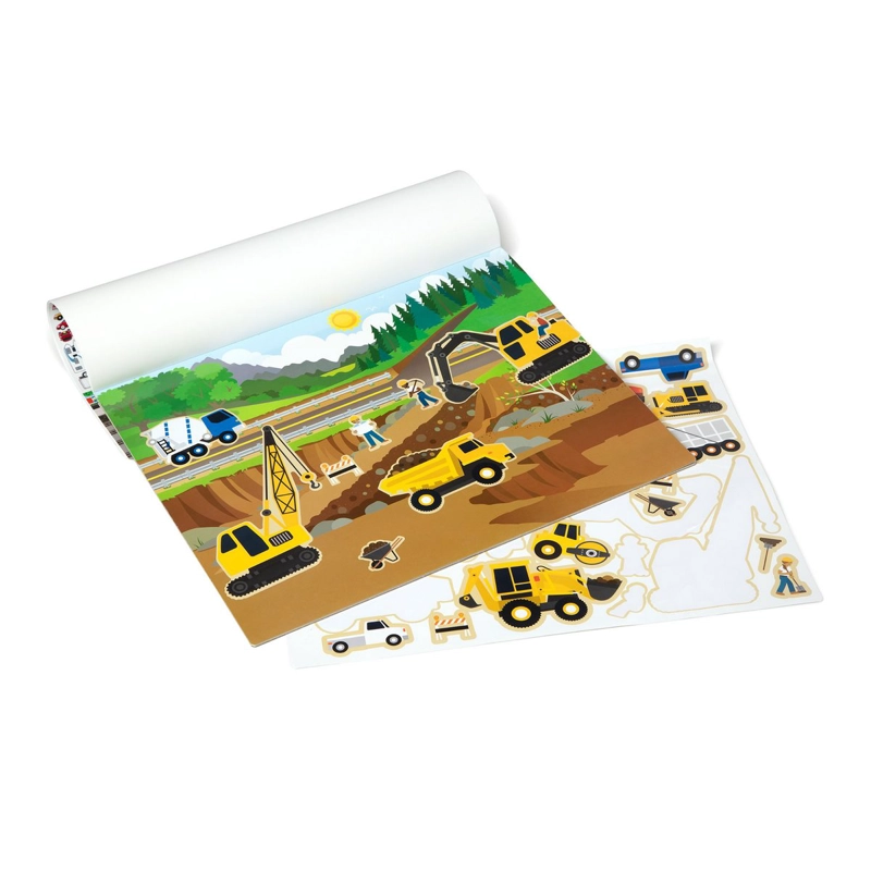 STICKERS REUTILIZABLES MELISSA & DOUG VEHICULOS Y ESCENAS - 4