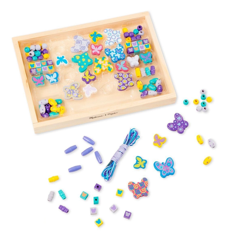 SET DE MOSTACILLAS DE MADERA MELISSA AND DOUG MARIPOSAS Y - 1