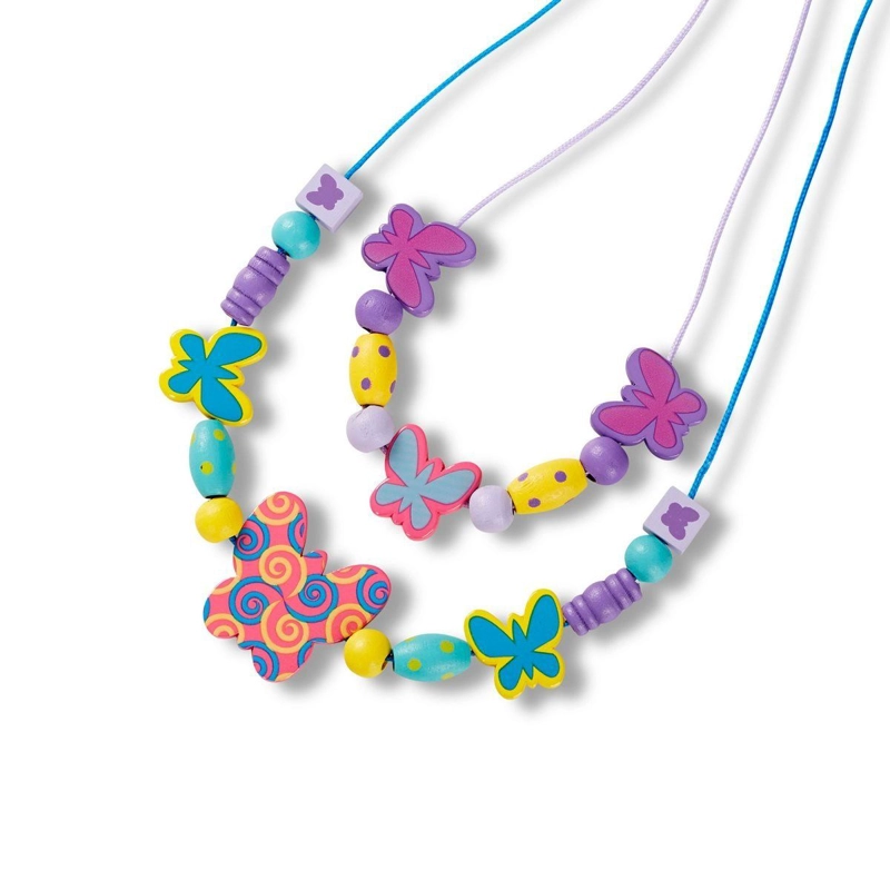 SET DE MOSTACILLAS DE MADERA MELISSA AND DOUG MARIPOSAS Y - 3