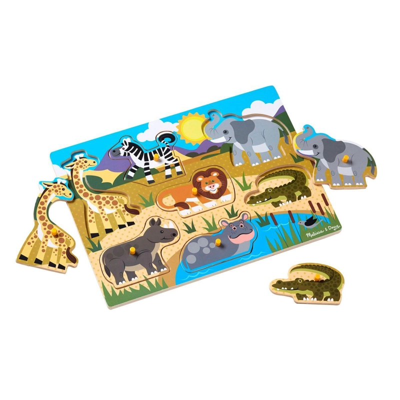 PUZZLE DIDACTICO MELISSA AND DOUG 8 PIEZAS JUNGLA - 4