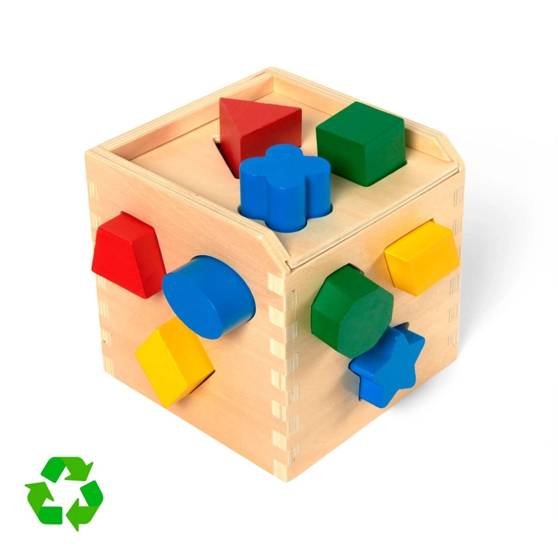 CUBO DE ENCAJE MELISSA AND DOUG JUGUETE DIDACTICO MADERA - 3