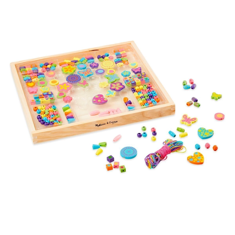 SET DE MANUALIDADES MELISSA AND DOUG COLLARES DE MADERA - 2