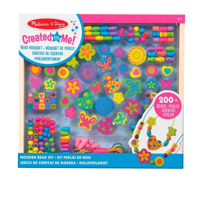 SET DE MANUALIDADES MELISSA AND DOUG COLLARES DE MADERA - 3