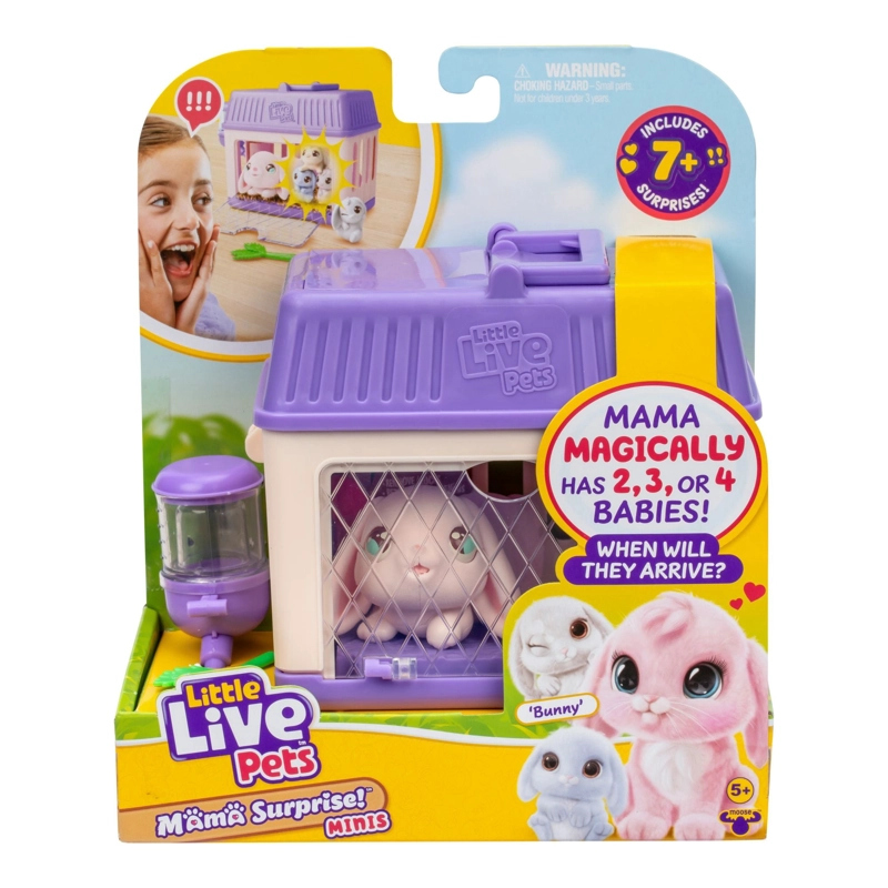 LITTLE LIVE PETS MAMA SURPRISE S4 MINI PLAYSET - CONEJO - 3