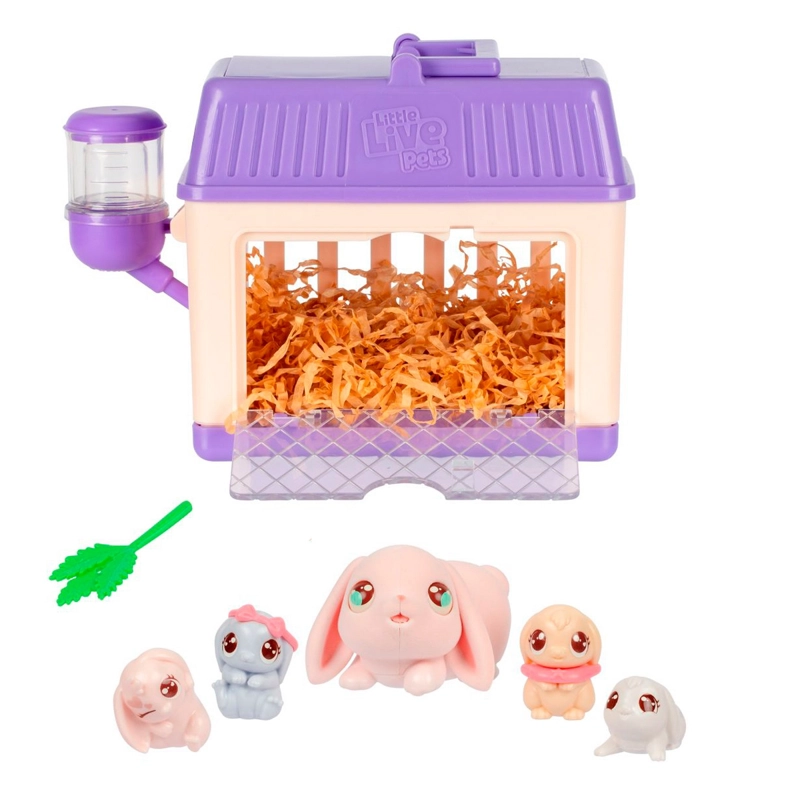 LITTLE LIVE PETS MAMA SURPRISE S4 MINI PLAYSET - CONEJO - 6