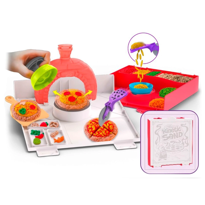 PACK ARMA TU PIZZA ARENA MAGICA KINETIC SAND - 1