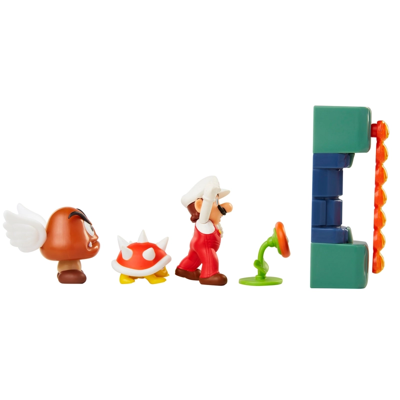 PLAYSET CON FIGURA 6 CM LAVA CASTLE SUPER MARIO DE NINTENDO - 5