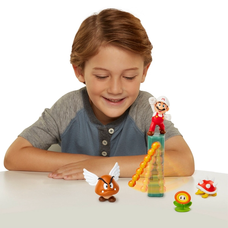 PLAYSET CON FIGURA 6 CM LAVA CASTLE SUPER MARIO DE NINTENDO - 6