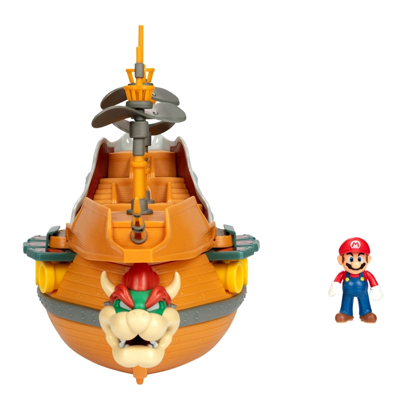 PLAYSET BOWSER AIRSHIP DE LUJO SUPER MARIO DE NINTENDO - 4
