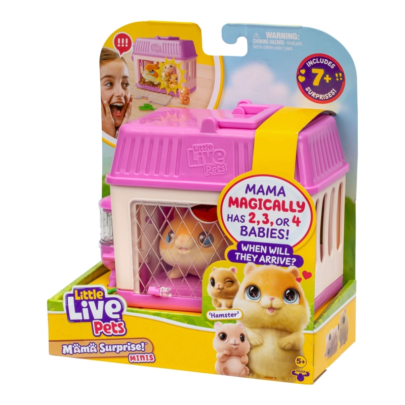 LITTLE LIVE PETS MAMA SURPRISE S4 MINI PLAYSET - HAMSTER - 5