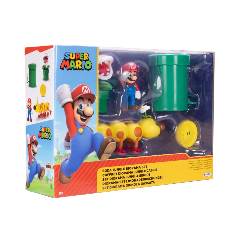 PLAYSET CON FIGURA 6 CM SODA JUNGLE SUPER MARIO DE NINTENDO - 2
