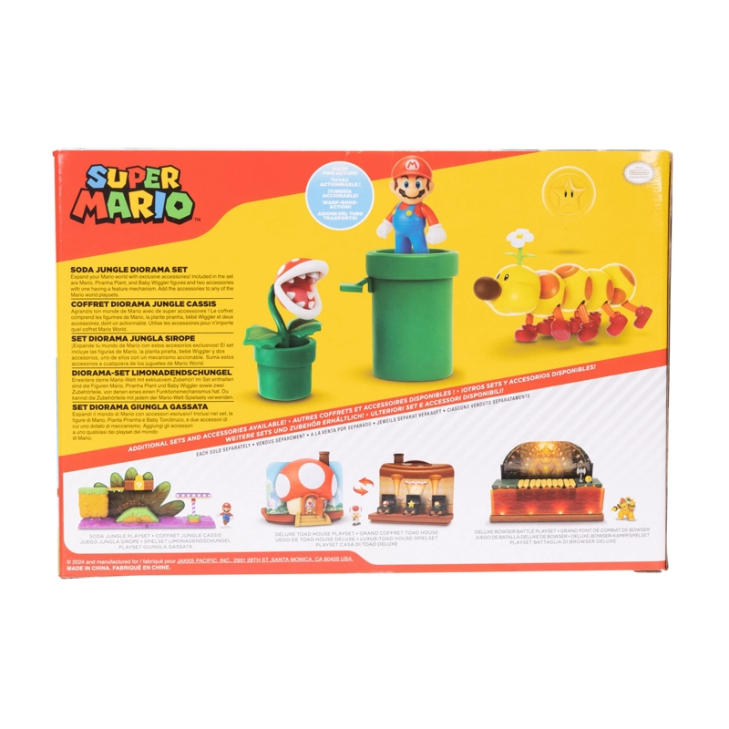 PLAYSET CON FIGURA 6 CM SODA JUNGLE SUPER MARIO DE NINTENDO - 4