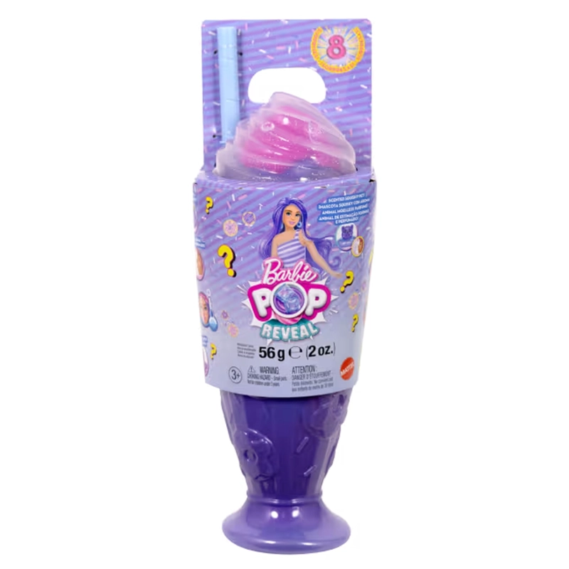 BARBIE POP REVEAL MUÑECA DULCES SORPRESAS - MORADO - 2