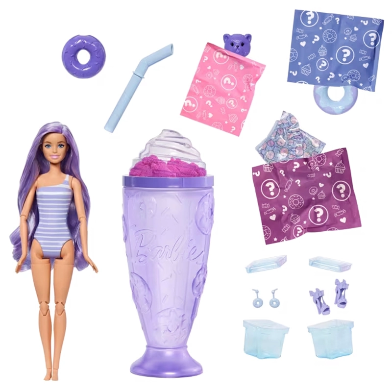 BARBIE POP REVEAL MUÑECA DULCES SORPRESAS - MORADO - 3