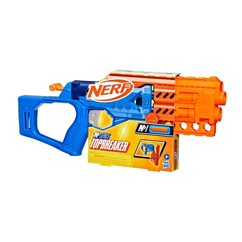 LANZADOR NERF N SERIES TOPBREAKER 4 DARDOS - 2