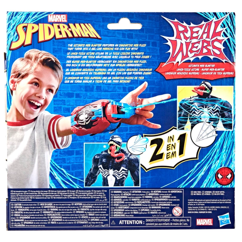 LANZADOR MARVEL SPIDER-MAN REAL WEBS ARACNIDO SUPREMO - 4