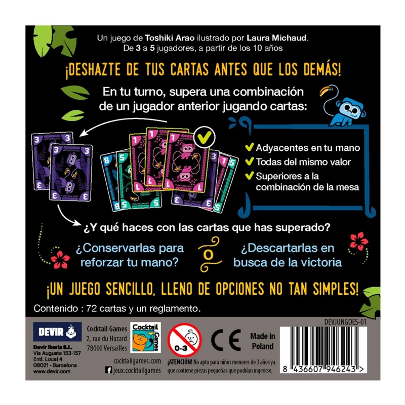 JUEGO DE MESA JUNGO - 4