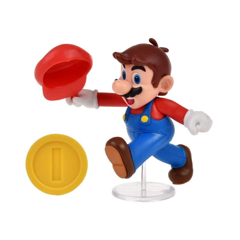 FIGURA 6 CM CON ACCESORIO SUPER MARIO DE NINTENDO - MARIO - 1
