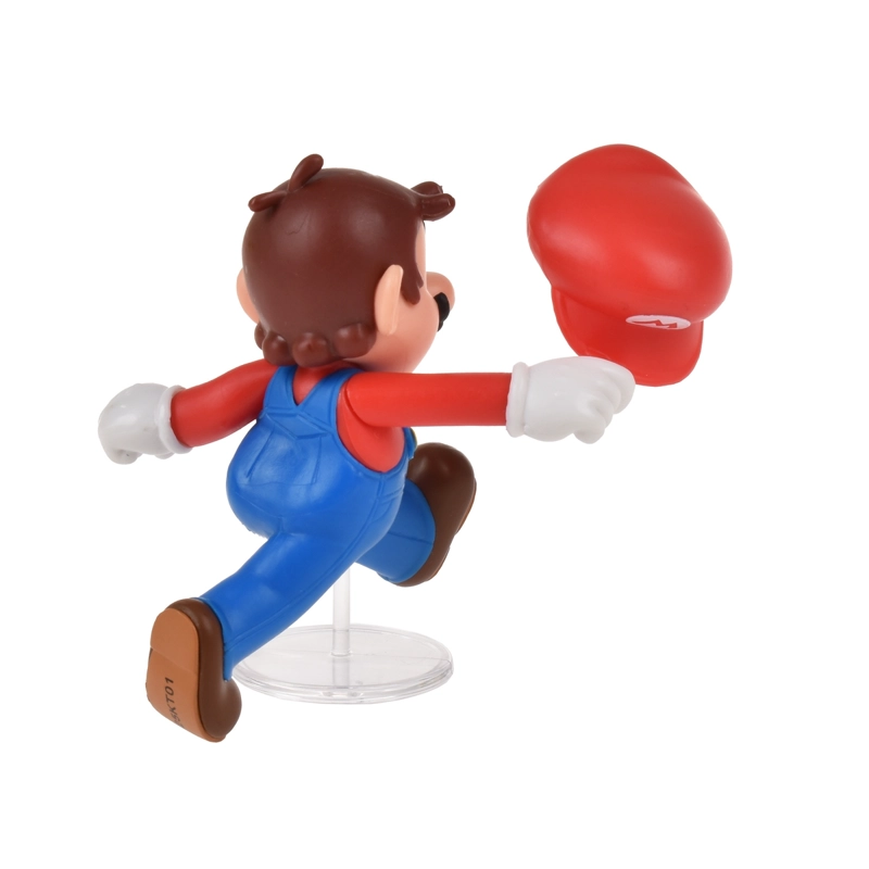 FIGURA 6 CM CON ACCESORIO SUPER MARIO DE NINTENDO - MARIO - 2