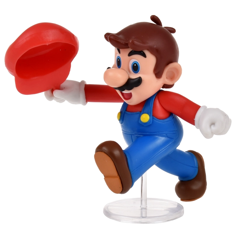 FIGURA 6 CM CON ACCESORIO SUPER MARIO DE NINTENDO - MARIO - 4