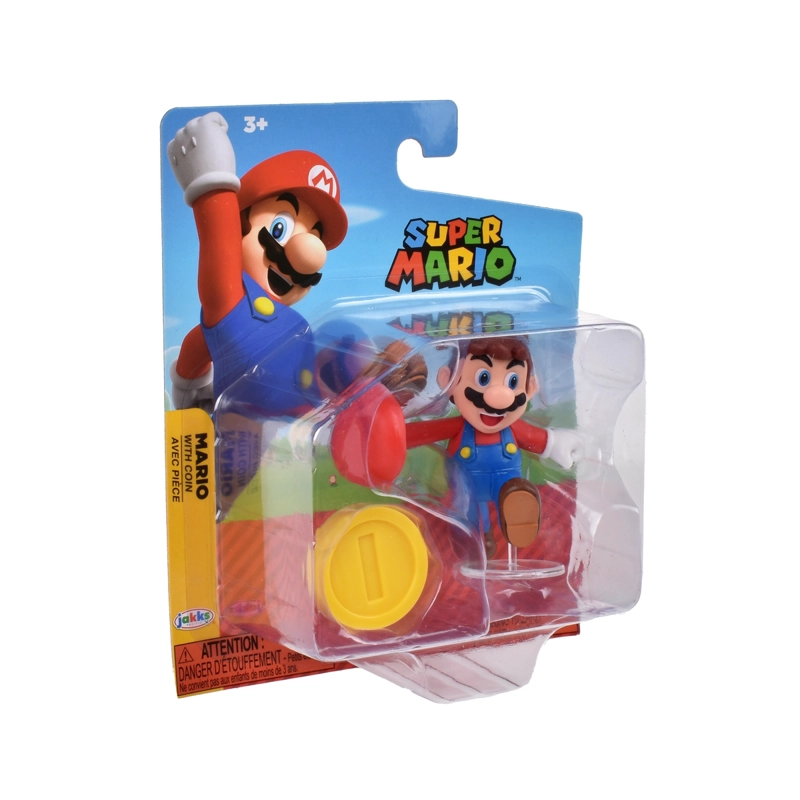 FIGURA 6 CM CON ACCESORIO SUPER MARIO DE NINTENDO - MARIO - 5