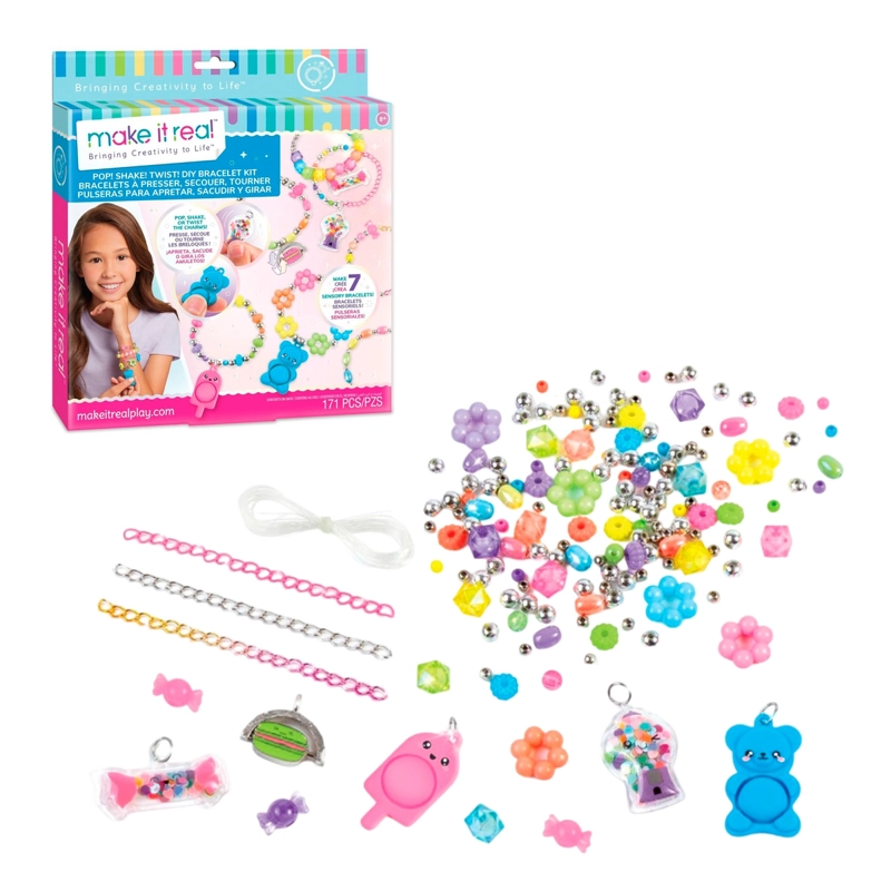 KIT DE PULSERAS MAKE IT REAL 171 PIEZAS SENSORIALES - 1