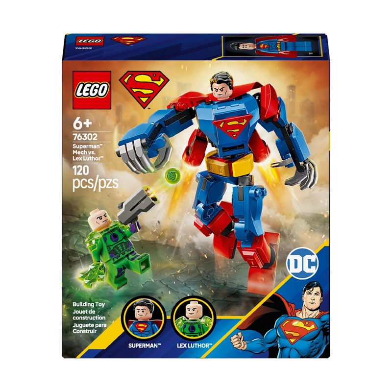 BLOQUES LEGO SUPER HEROES ARMADURA ROBOTICA 120 PIEZAS - 3