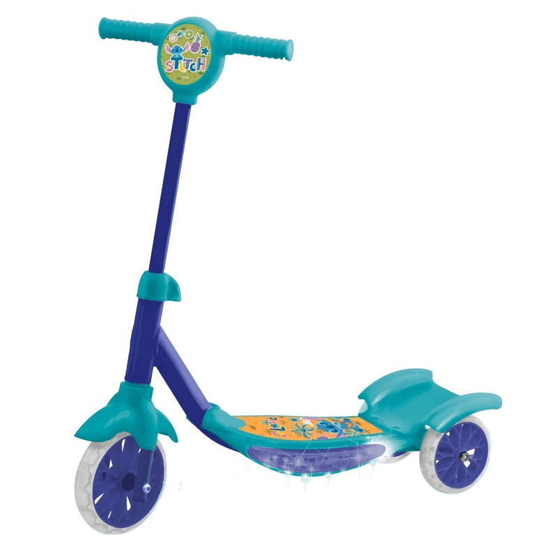 TRI-SCOOTER CON LUCES STITCH DISNEY - 1
