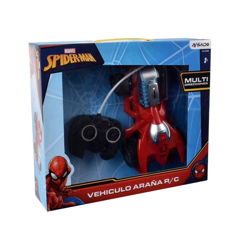 VEHICULO FORMA ARAÑA RADIO CONTROLADO DE 20 CMS SPIDERMAN - 7
